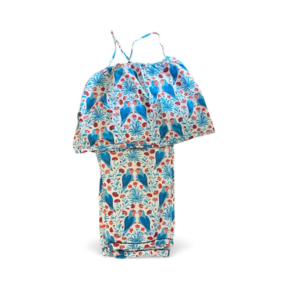 Printfresh Lovebird Cropped Pajamas